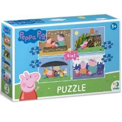 Puzzle Peppa Pig 4 in1