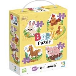 Baby puzzle 4w1 Zwierzęta z gospodarstwa