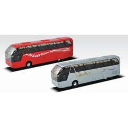 WELLY Autobus 1:64 Neoplan Starliner 12390 MIX cena za 1 szt (130-12390) - 1