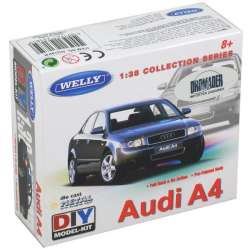 WELLY KIT 1:38 AUDI A4 pull-back DO SKŁADANIA (23185) - 4