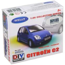 WELLY KIT 1:38 CITROEN C2 pull-back DO SKŁADANIA (23515) - 4