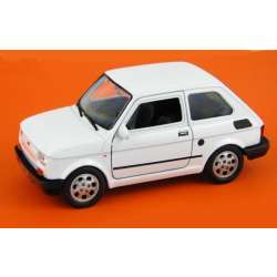 WELLY 1:27 FIAT 126P - biały - 2