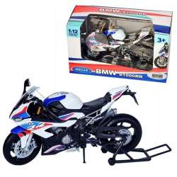 Welly 1:12 Motocykl BMW S1000RR biały - 1