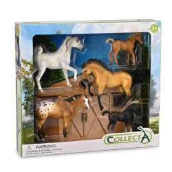 Zestaw figurek 5 koni w opakowaniu 84211 COLLECTA (004-84211) - 1