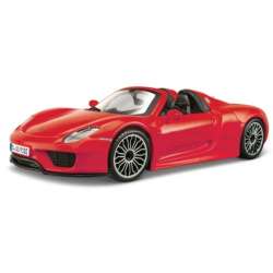 Bburago 1:24 Porsche 918 Spyder -czerwone - 1