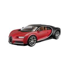 Bugatti Chiron black/red 1:18 BBURAGO - 1