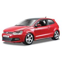 Bburago 1:24 VW Polo GTI MARK 5 -czerwony (21059) (GXP-623155) - 1