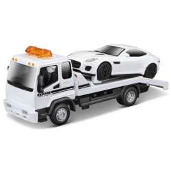 Str. Fire Tow Truck W Jaguar F-Type R 1:43 BBURAGO - 1