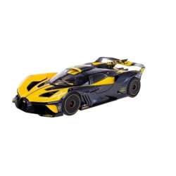 Bugatti Bolide metallic black- yellow 1:18 BBURAGO - 1