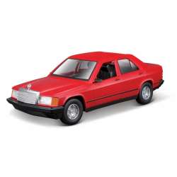 Model metalowy Mercedes Benz 190E 1987 1/24 czerwony (GXP-897418) - 1