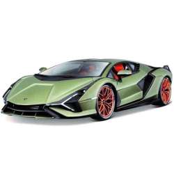 Bburago 1:18 11046 Lamborghini Sian FKP 37 -zielony meta - 9