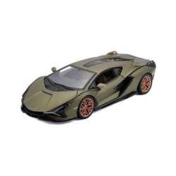 Lamborghini Sian FKP 37 matte green 1:24 BBURAGO