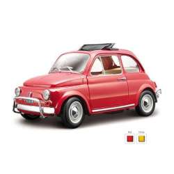 Bburago 1:24 Fiat 500L 1968 -czerwony (18-22099) - 1