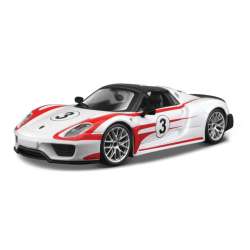 Bburago 1:24 Porsche 918 Weissach -białe