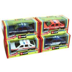 MODEL BBURAGO 1:43 POLONEZ POLICJA/ STRAŻ (18-30237) - 1