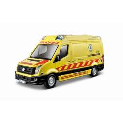 Bburago 1:50 Volkswagen Crafter Żółta karetka