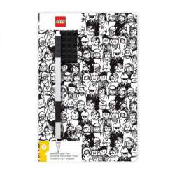 Notatnik LEGO Minifigures z płytką i długopisem (52379)