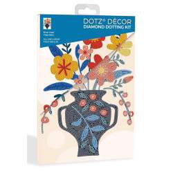 Diamond Dotz - Adults Blue Vase