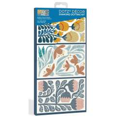 Diamond Dotz - Adults Modern Floral Triptych