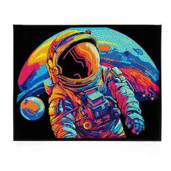 Diamond Dotz - Adults Flocked Neon Astronaut