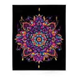 Diamond Dotz - Adults Flocked Neon Mandala