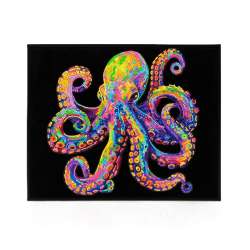 Diamond Dotz - Adults Flocked Neon Octopus