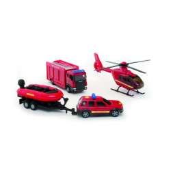 Pojazdy ratunkowe 1:48 czerwone 22172 TEAMA (001-22172CZ) - 1