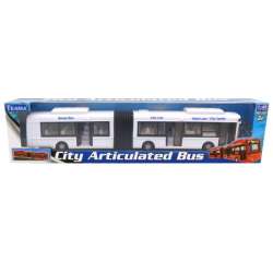 Autobus miejski przegubowy 1:48 biały TEAMA (001-60322 BIAŁY) - 1