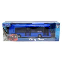 Autobus miejski 1:48 niebieski TEAMA (001-60332 NIEBIESKI) - 1