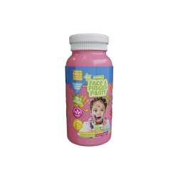 Farba dla malowania palcami różowa 250ml