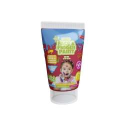 Farba dla malowania palcami czerwona 65ml