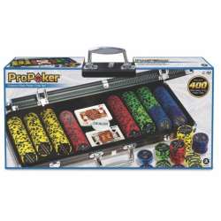 Zestaw do pokera w walizce 400 żetonów Merchant PR01642RP1 (111PR01642RP) - 1