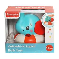 Fisher-Price Zabawka do kąpieli Słonik do puszczania baniek (CFGMBT016B) - 1