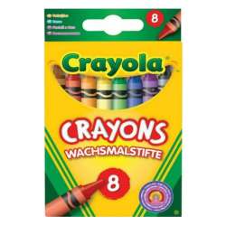 CRAYOLA Kredki Świecowe 8 szt. (0008) - 1