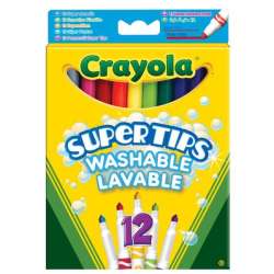 CRAYOLA Flamastry Supertips Pastel.12 szt. (256252.012 7509) - 1