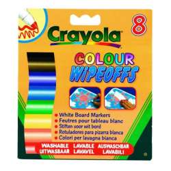 CRAYOLA MARKERY DO BIAŁEJ TABLICY 8szt. (8223) - 1