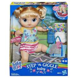 Baby Alive Step n Giggle dziewczynka (blondynka) E5247 HASBRO (E5247 PL00) - 1