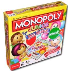 HASBRO GRA MONOPOLY JUNIOR MOC ATRAKCJI (36887) - 1