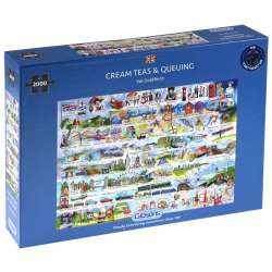 Puzzle 2000 Brytyjskie znaki szczególne G3