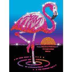 Obrazek z cekinów Flaming Frankie 25x34cm 1804 Sequin Art Red (1804 SEQUIN ART)