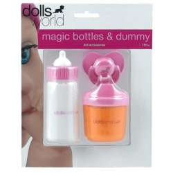 Akcesoria dla lalki: smoczek, butelka z mlekiem blister 8512 DANTE p.12/36, cena za 1szt. (016-08512) - 1