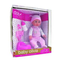 Lalka bobas baby Olivia 38cm pijąca, sikająca 08818 DANTE (016-08818) - 1