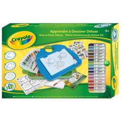 CRAYOLA ZESTAW DO NAUKI RYSOWANIA DELUXE (12649) - 1