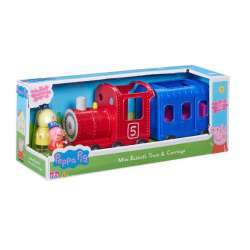 PROMO Pociąg Świnka Peppa z wagonikiem + figurki 06152 TM TOYS (PEP 06152) - 1