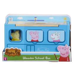 PROMO Peppa Pig - Drewniany autobus sorter Świnka Peppa 07222 (PEP 07222) - 1