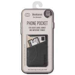 Bookaroo Phone pocket - portfel na telefon grafit