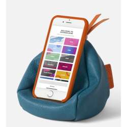 Bookaroo Bean Bag Pufa pod smartfon - morska