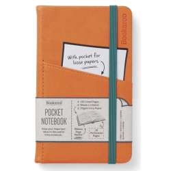 Bookaroo Notatnik Journal Pocket A6 - Pomrańczowy