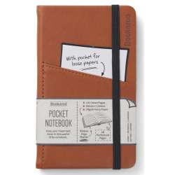 Bookaroo Notatnik Journal Pocket A6 - Brązowy