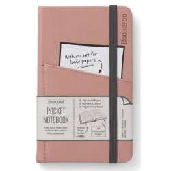 Bookaroo Notatnik Journal Pocket A6 - Pudrowy